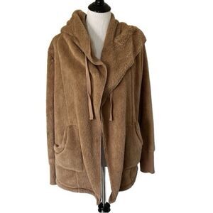 Jolt ⚡️Women’s Teddy Open Hooded Jacket size L